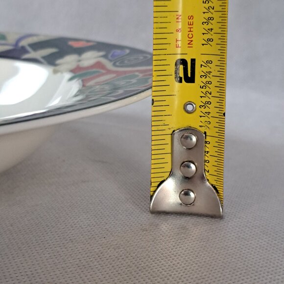 4 Pc. Christopher Stuart Optima HK201 Pasha's Palace Rimmed Soup Bowls 9.5" - Picture 12 of 15